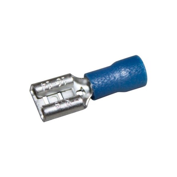 Allpoints Allpoints 85-1032 Tin Plated Copper Female Disconnect; 1/4" Tab; Wire Gauge: 14 - 100/Box 851032 - main